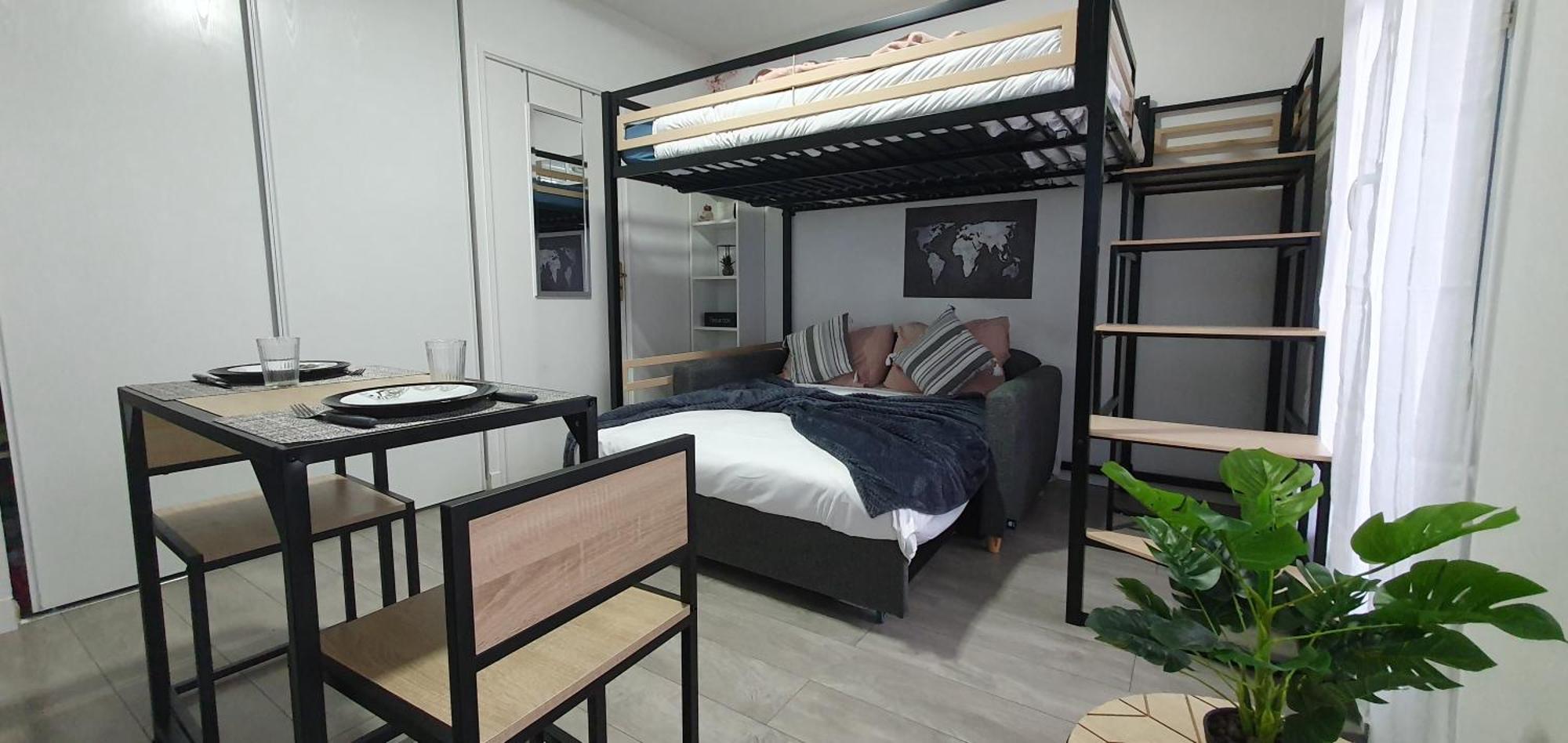 Апартаменты Studio - 1 Min Rer - 10Min Disney & 30 Min Paris - Free Parking & Wifi Бюсси-Сен-Жорж Экстерьер фото